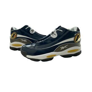 Reebok Allen Iverson The Answer DMX Navy Gold Georgetown Men Size 13 New